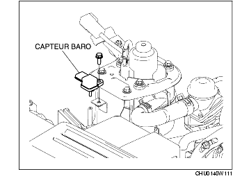 Depose Repose De Capteur De Pression Barometrique Baro